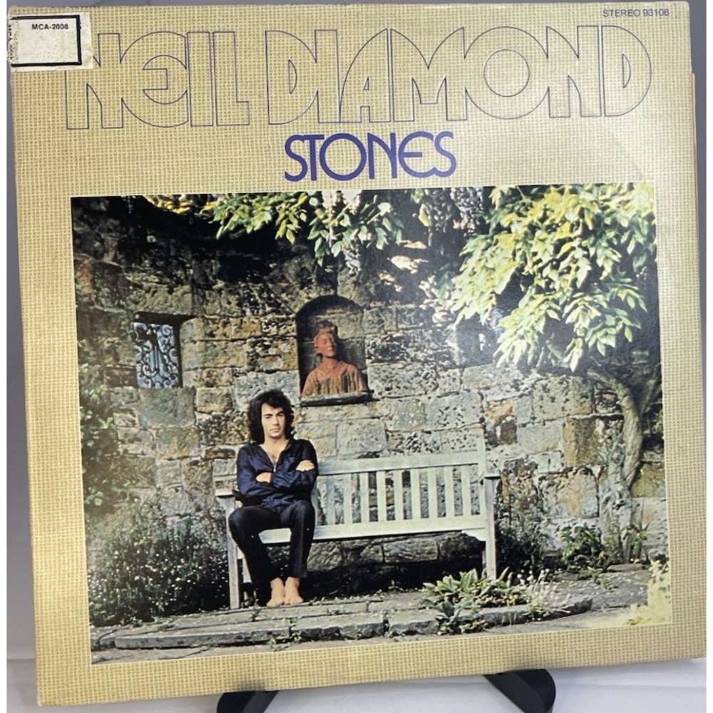 Neil Diamond Stones Vinyl LP 1971 MCA 93106 Stereo Gatefold Classic Rock 12"
